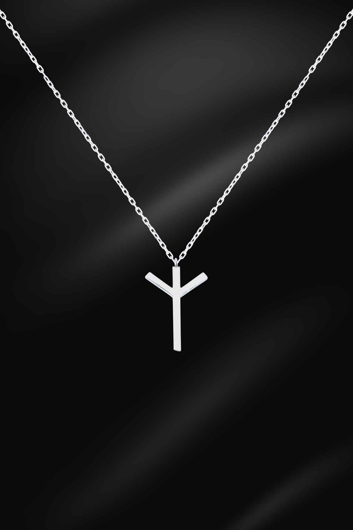 Algiz Altın Kolye - 