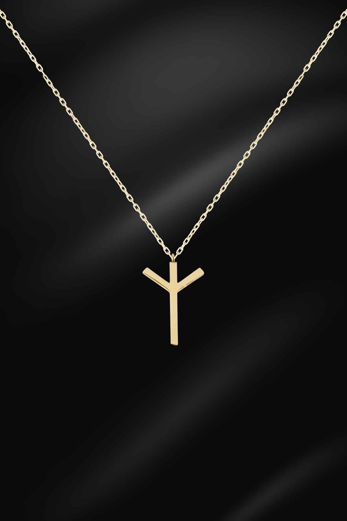 Algiz Altın Kolye - 2