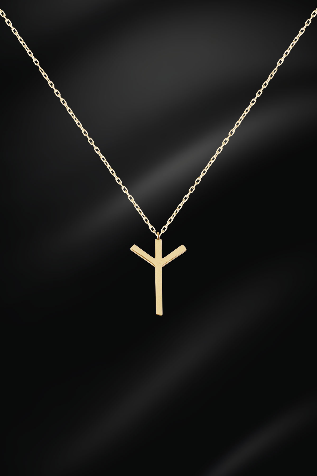 Algiz Altın Kolye - 2