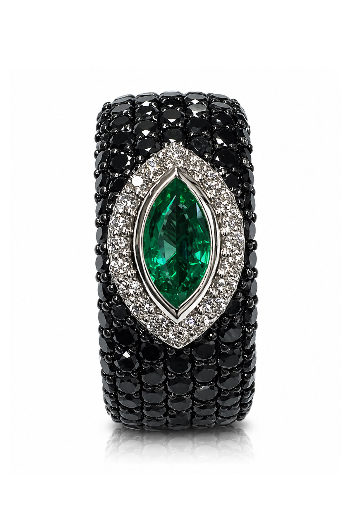 Black Emerald Majesty Yüzük - 1