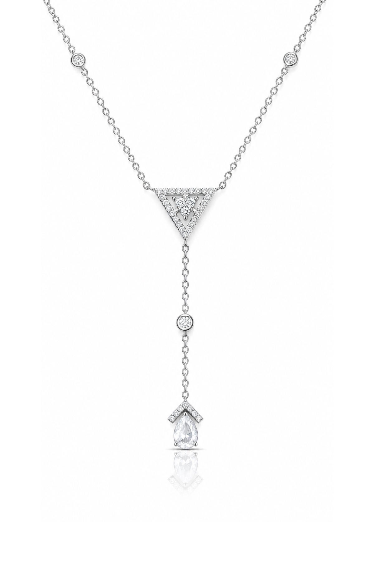 Celestial Arrow Pırlanta Kolye - 