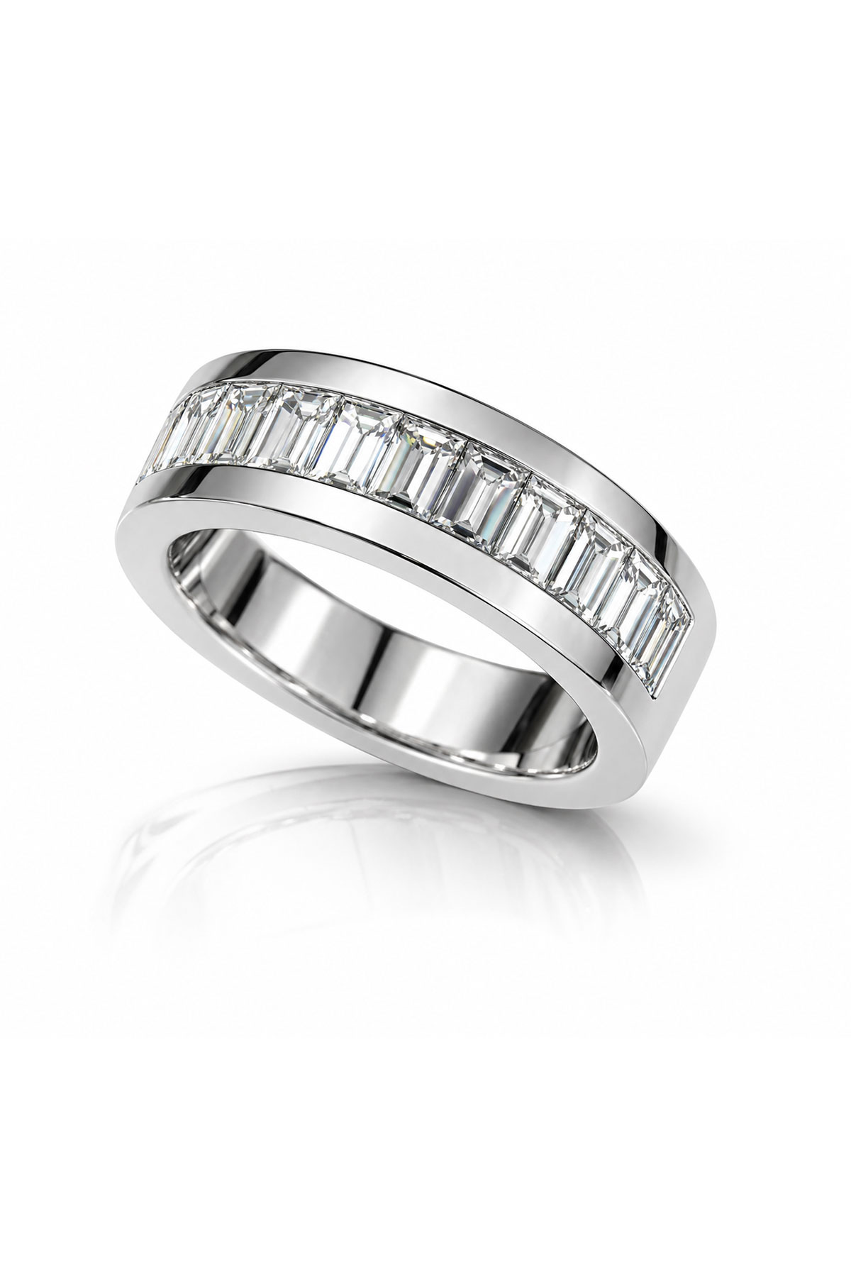 Imperial Baguette Diamond Band - 1