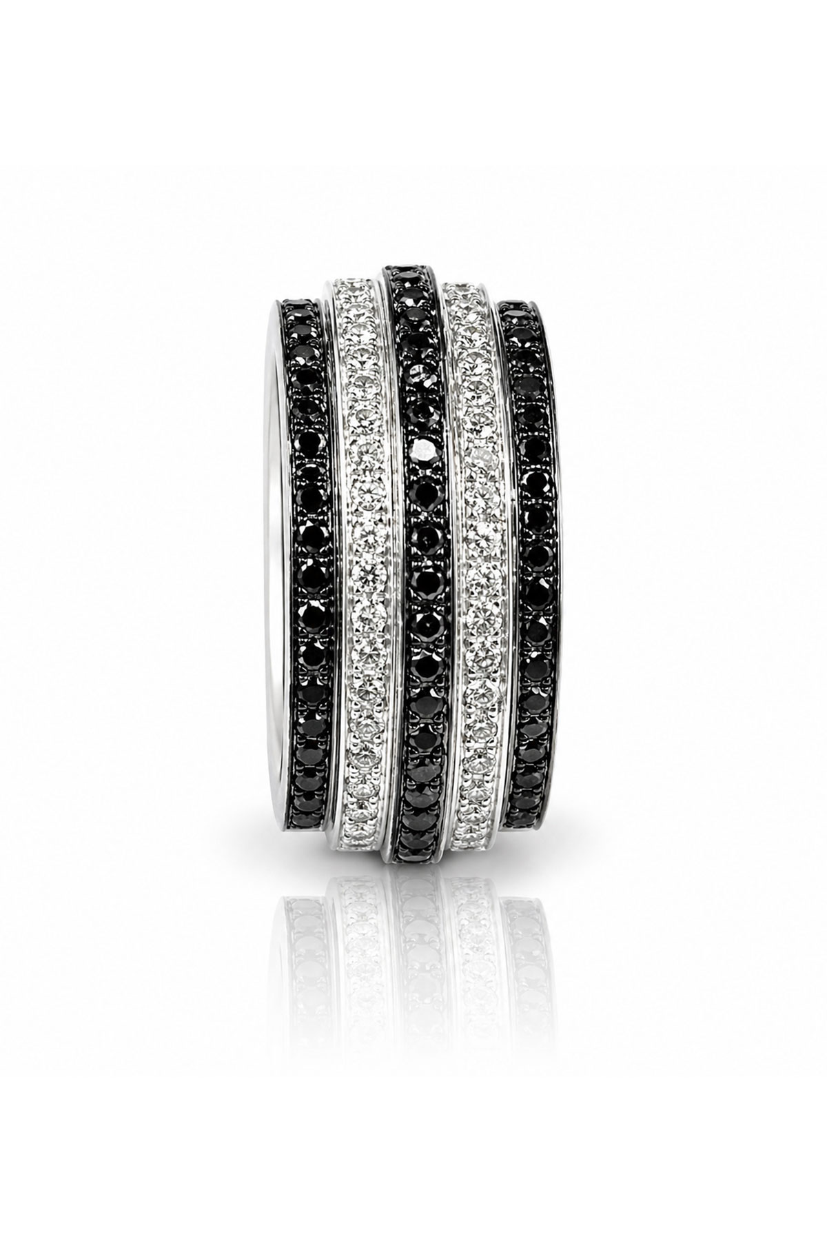 Noir Elegance Pırlanta Yüzük - 