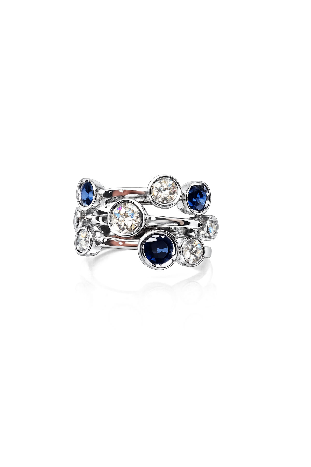 Royal Orbit Sapphire Yüzük - 