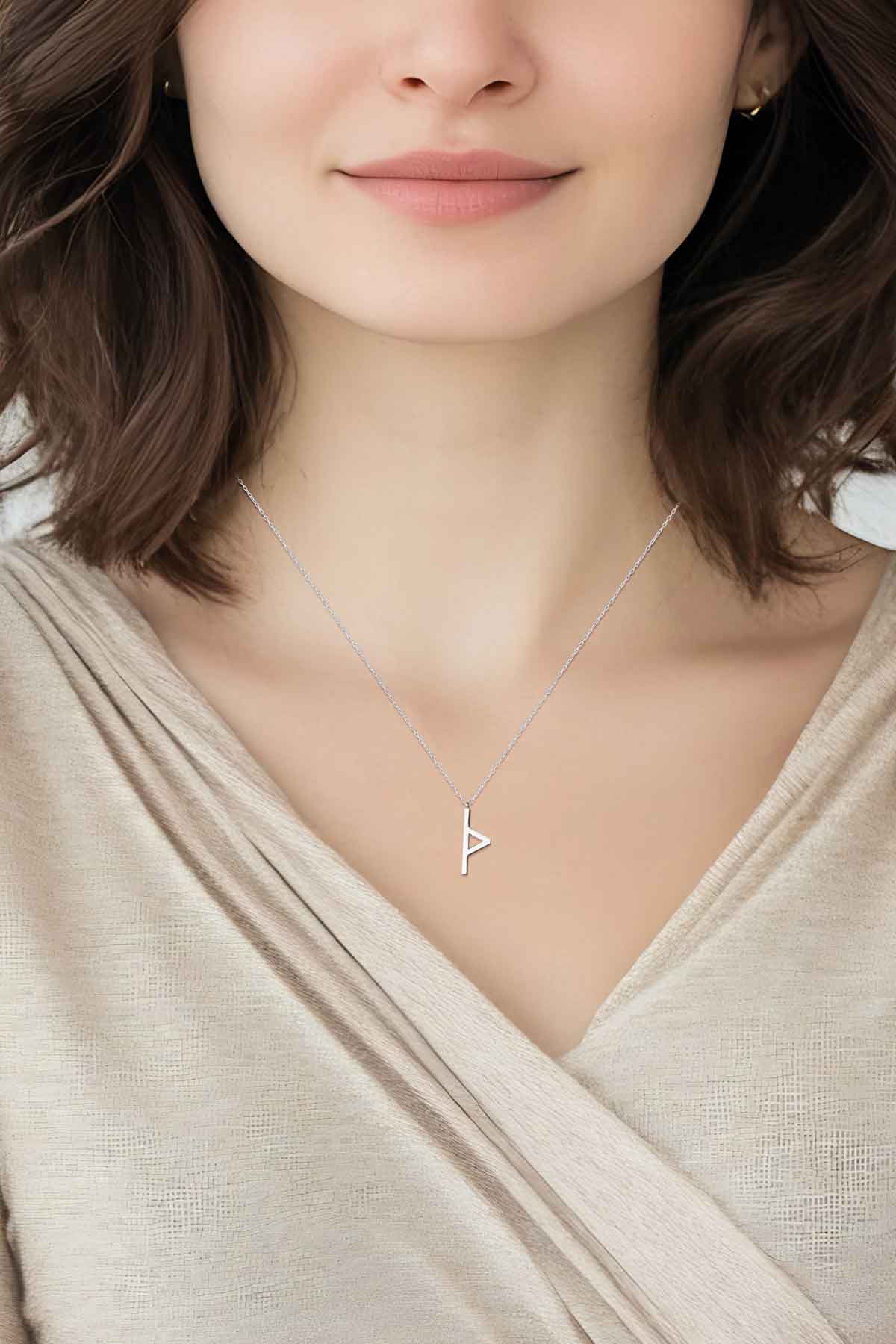 Thurisaz Altın Kolye - 1