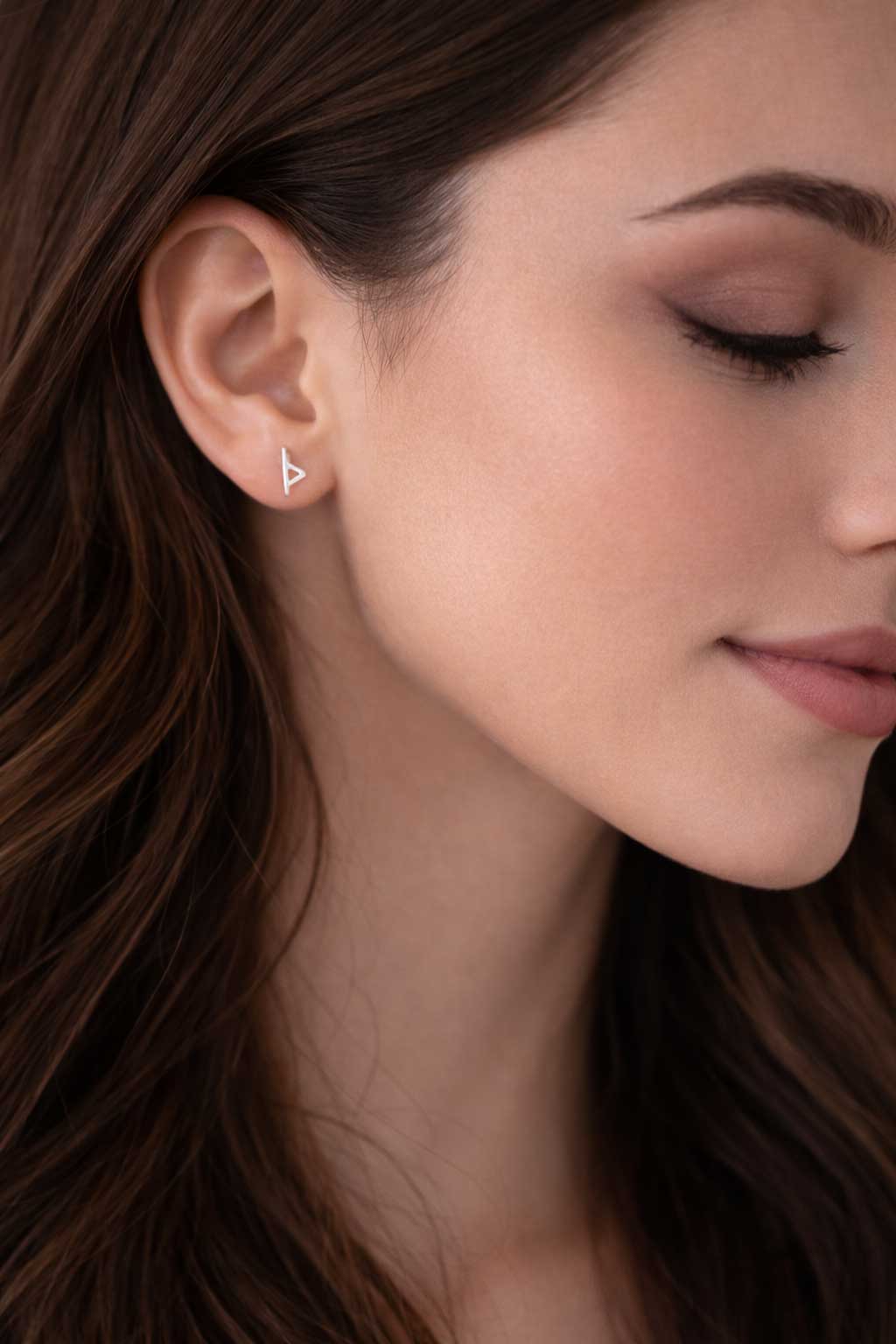 Thurisaz Altın küpe - 2