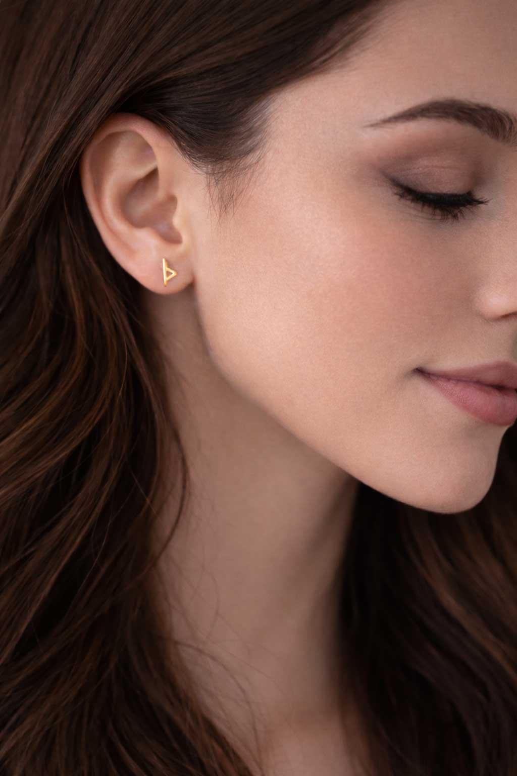 Thurisaz Altın küpe - 4